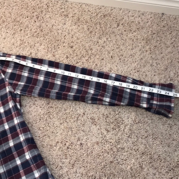 Club Monaco Cotton Flannel Shirt - Picture 2 of 6